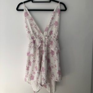 Sabo Skirt Floral Romper